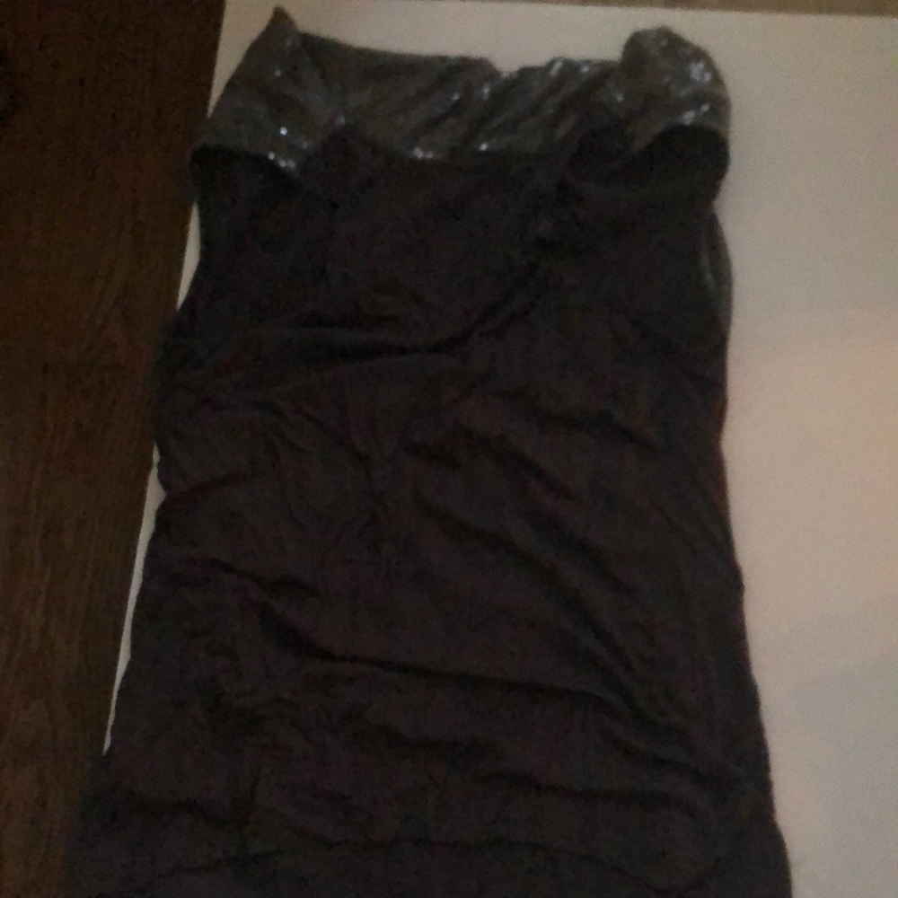 Armani Exchange sequin tank top